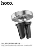 HOCO CA47 METAL MAGNETIC HOLDER FOR AC - SILVER