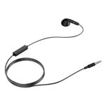 Wired earphone 3.5mm “M61 Nice tone” single ear with microphone