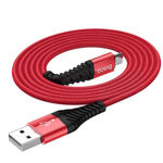 X38 Cool Charging data cable for Micro – red