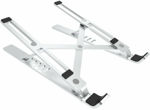 WiWU - Universal Aluminum Laptop stand - 11.6 to 15.6 inch - Silver