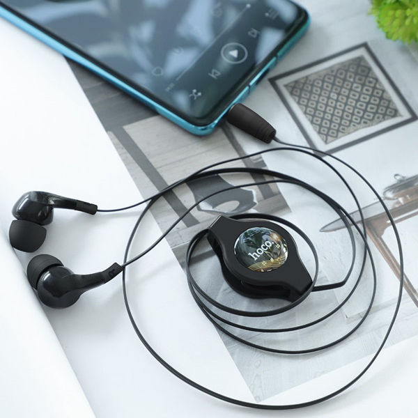 Wired earphones 3.5mm “M68 Easy clip” telescopic