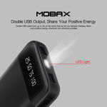 Mobax 10000mAh Double USB Power Bank