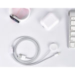 Picture of Cable COTEetCI 2 in 1 CS5170 for Apple Watch, iPhone, iPod, iPad (White)
