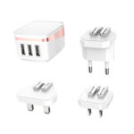 Picture of Wall charger “C83 Detachable pin” US / EU / UK plugs