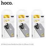 Picture of HOCO (A18) iPhone11 Pro/11 Pro Max 3D Metal Frame Flexible Lens Film Gold